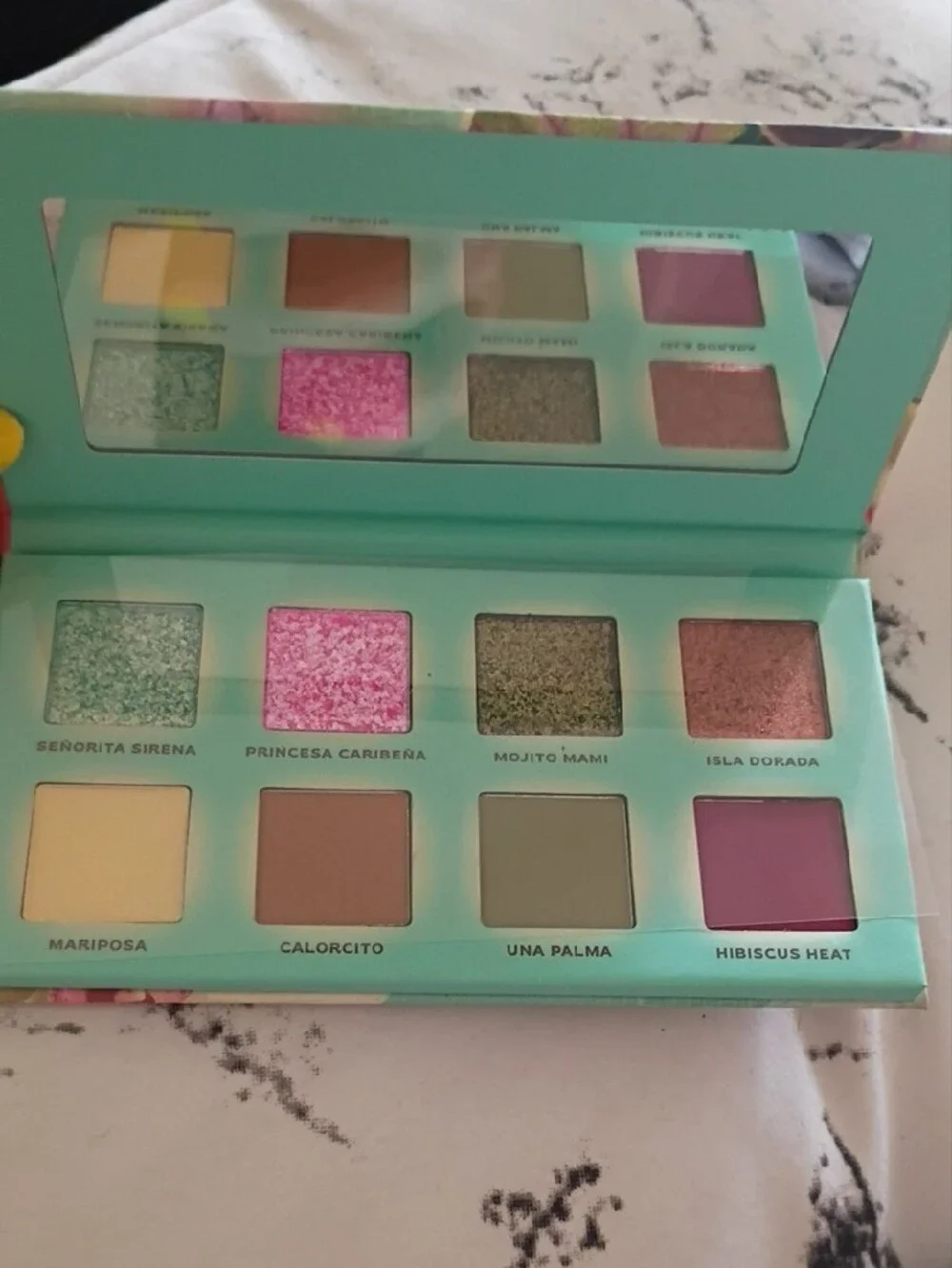 Alamar Cosmetics Princesa Del Caribe Eyeshadow Palette - Pink